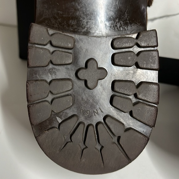 GUCCI Horsebite Brown Loafers With Rubber Soles Men’s Size 9D - Picture 16 of 16